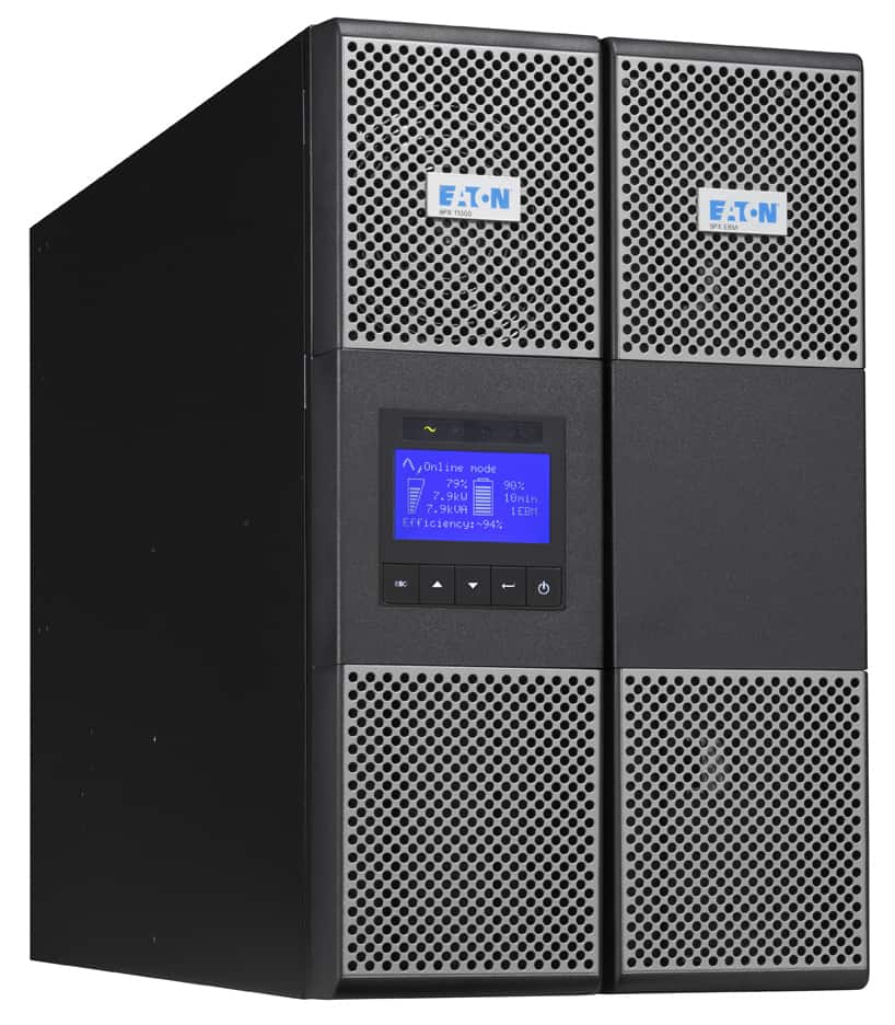 Eaton 9PX UPS Dubbele conversie (online) 11000 VA 10000 W 4 AC-uitgang(en) incl. netwerkkaart (9PX11KIRTNBP) thumbnail