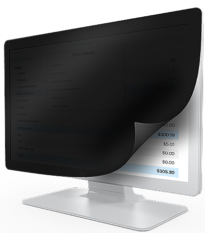 Elo Touch Solutions E352783 schermfilter Randloze privacyfilter voor schermen 55,9 cm (22") (E352783) thumbnail