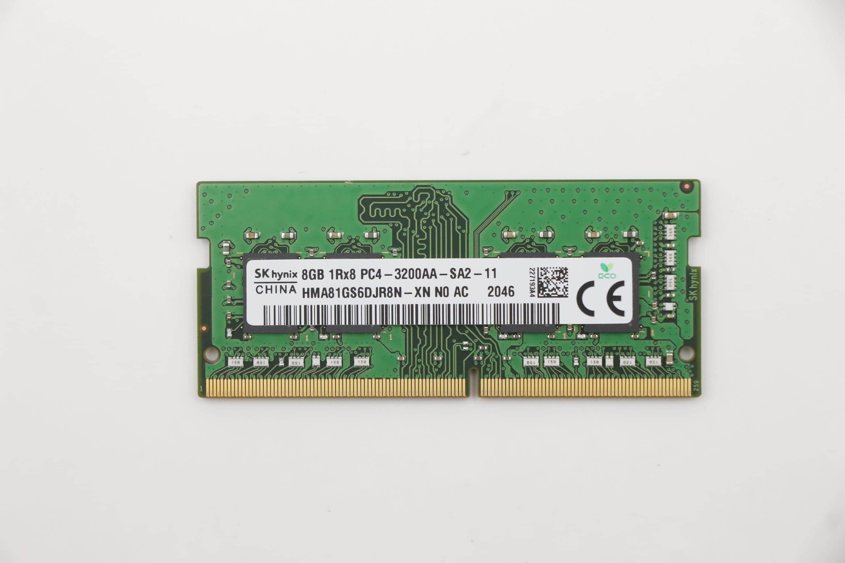 Lenovo 5M30V06795 geheugenmodule 8 GB 1 x 8 GB DDR4 3200 MHz (5M30V06795) thumbnail