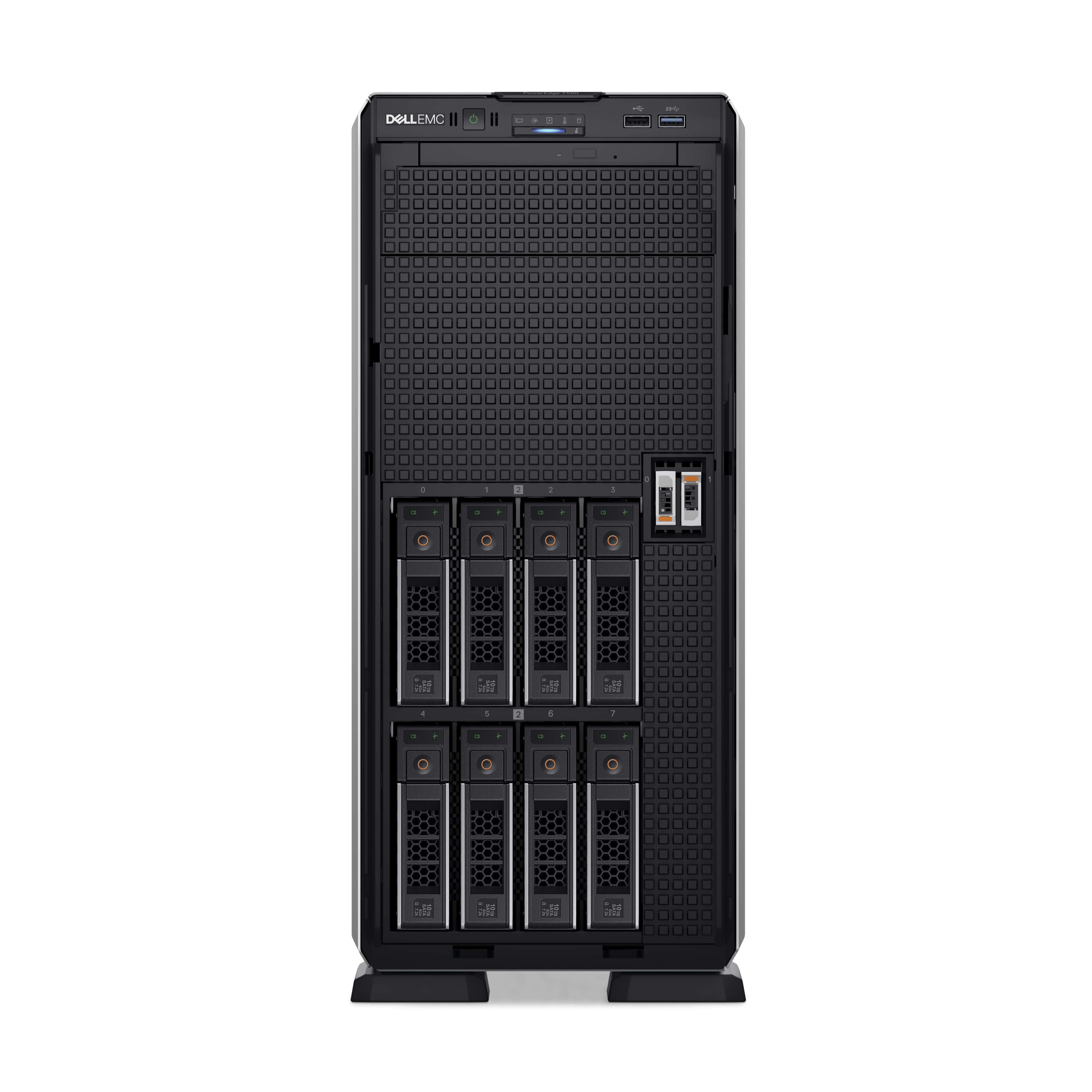 DELL PowerEdge T550 server 480 GB Tower Intel® Xeon® Silver 4310 2,1 GHz 32 GB DDR4-SDRAM 1100 W (4MX69) thumbnail