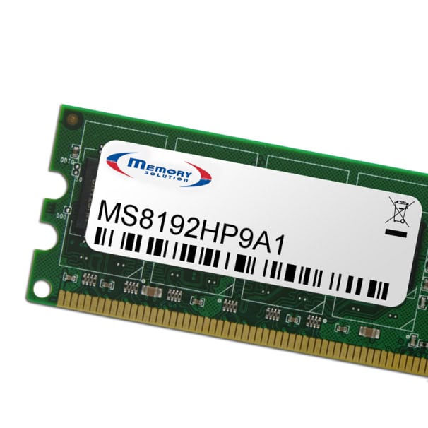 Memory Solution MS8192HP9A1 geheugenmodule 8 GB (3TQ35AA) thumbnail