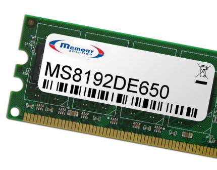 Memory Solution MS8192DE650 geheugenmodule 8 GB (A9321911) thumbnail