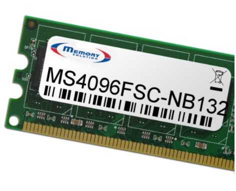 Memory Solution MS4096FSC-NB132 geheugenmodule 4 GB (FUJ:CA46212-4911) thumbnail