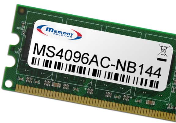 Memory Solution MS4096AC-NB144 geheugenmodule 4 GB (MS4096AC-NB144) thumbnail