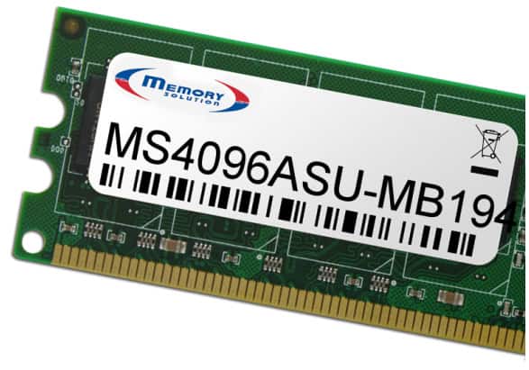 Memory Solution MS4096ASU-MB194 geheugenmodule 4 GB (MS4096ASU-MB194) thumbnail