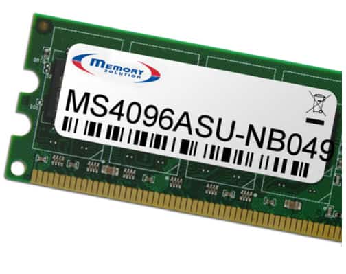 Memory Solution MS4096ASU-NB049 geheugenmodule 4 GB (MS4096ASU-NB049) thumbnail