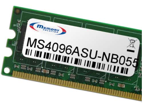 Memory Solution MS4096ASU-NB055 geheugenmodule 4 GB (MS4096ASU-NB055) thumbnail