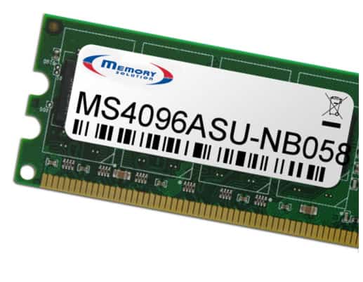 Memory Solution MS4096ASU-NB058 geheugenmodule 4 GB (MS4096ASU-NB058) thumbnail