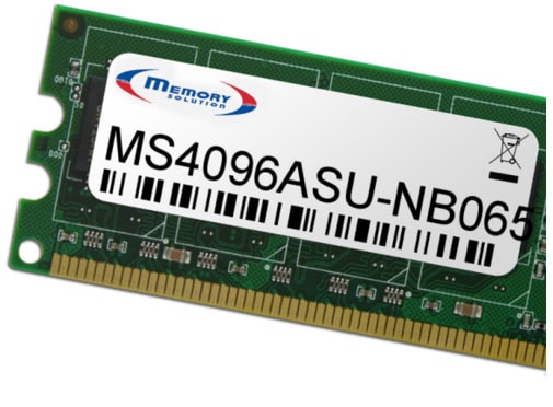 Memory Solution MS4096ASU-NB065 geheugenmodule 4 GB (MS4096ASU-NB065) thumbnail