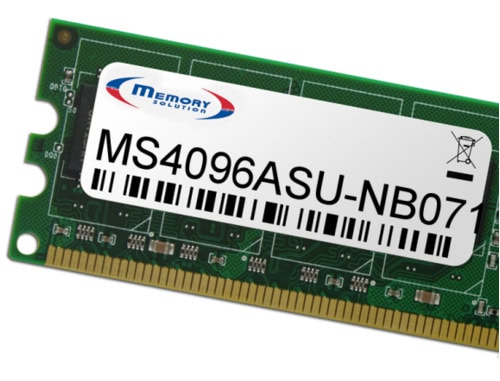 Memory Solution MS4096ASU-NB071 geheugenmodule 4 GB (MS4096ASU-NB071) thumbnail