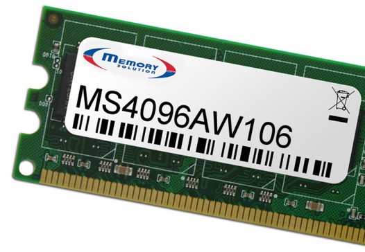 Memory Solution MS4096AW106 geheugenmodule 4 GB (MS4096AW106) thumbnail