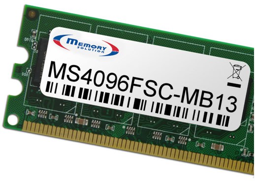 Memory Solution MS4096FSC-MB13 geheugenmodule 4 GB (MS4096FSC-MB13) thumbnail