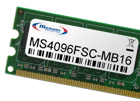 Memory Solution MS4096FSC-MB16 geheugenmodule 4 GB (MS4096FSC-MB16) thumbnail