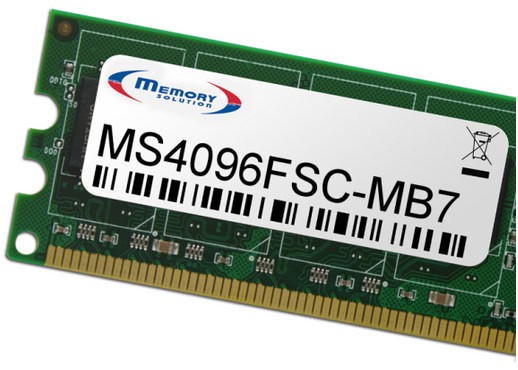 Memory Solution MS4096FSC-MB7 geheugenmodule 4 GB (MS4096FSC-MB7) thumbnail