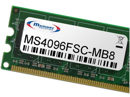 Memory Solution MS4096FSC-MB8 geheugenmodule 4 GB (MS4096FSC-MB8) thumbnail