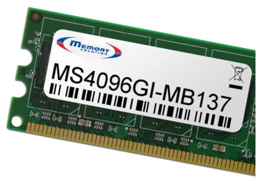 Memory Solution MS4096GI-MB137 geheugenmodule 4 GB (MS4096GI-MB137) thumbnail