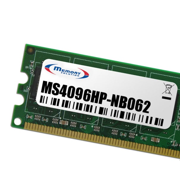 Memory Solution MS4096HP-NB062 geheugenmodule 4 GB (MS4096HP-NB062) thumbnail