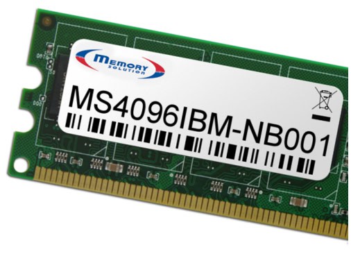 Memory Solution MS4096IBM-NB001 geheugenmodule 4 GB (MS4096IBM-NB001) thumbnail