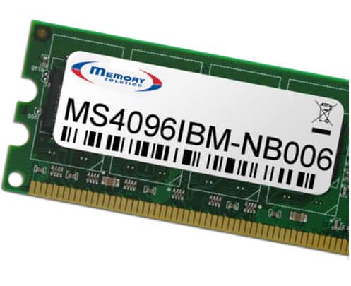 Memory Solution MS4096IBM-NB006 geheugenmodule 4 GB (MS4096IBM-NB006) thumbnail