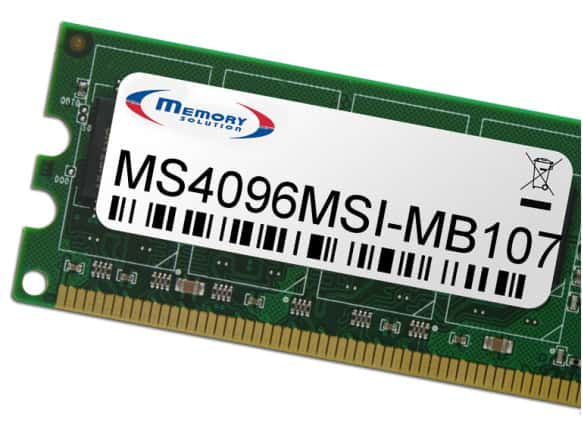 Memory Solution MS4096MSI-MB107 geheugenmodule 4 GB (MS4096MSI-MB107) thumbnail