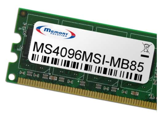 Memory Solution MS4096MSI-MB85 geheugenmodule 4 GB (MS4096MSI-MB85) thumbnail