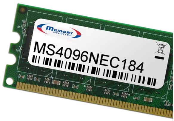 Memory Solution MS4096NEC184 geheugenmodule 4 GB (MS4096NEC184) thumbnail