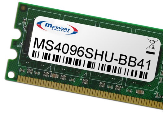 Memory Solution MS4096SHU-BB41 geheugenmodule 4 GB (MS4096SHU-BB41) thumbnail