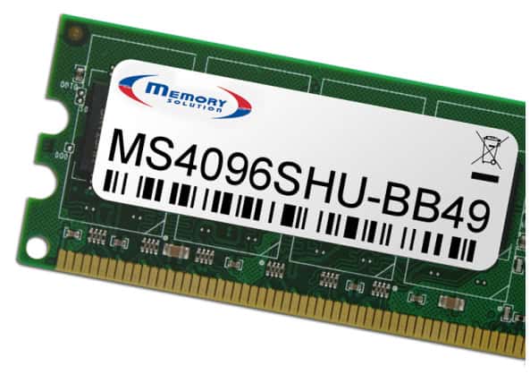 Memory Solution MS4096SHU-BB49 geheugenmodule 4 GB (MS4096SHU-BB49) thumbnail