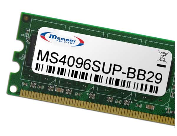 Memory Solution MS4096SUP-BB29 geheugenmodule 4 GB (MS4096SUP-BB29) thumbnail