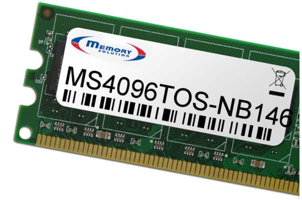 Memory Solution MS4096TOS-NB146 geheugenmodule 4 GB (MS4096TOS-NB146) thumbnail