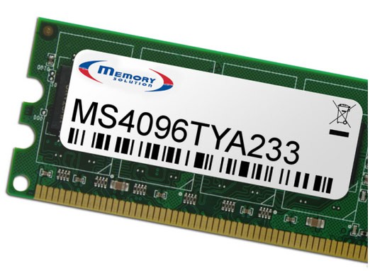 Memory Solution MS4096TYA233 geheugenmodule 4 GB (MS4096TYA233) thumbnail