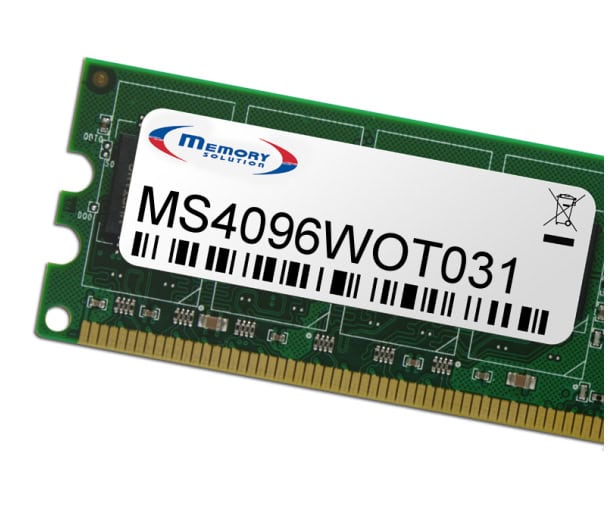 Memory Solution MS4096WOT031 geheugenmodule 4 GB (MS4096WOT031) thumbnail