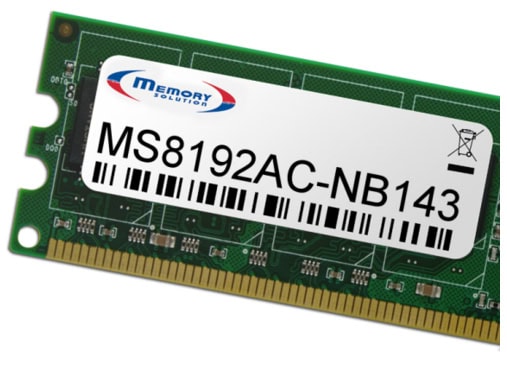 Memory Solution MS8192AC-NB143 geheugenmodule 8 GB (MS8192AC-NB143) thumbnail