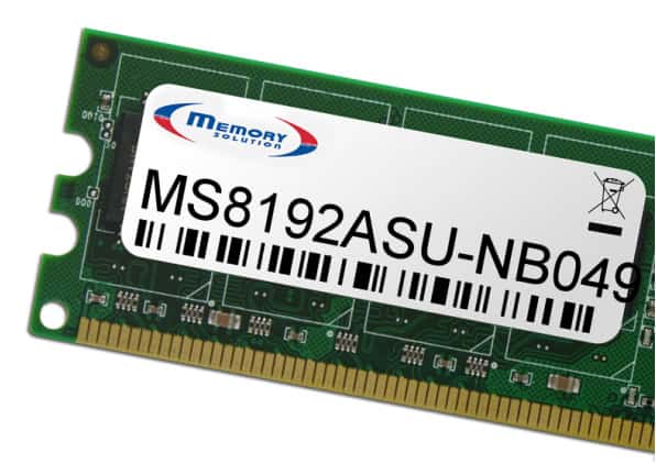 Memory Solution MS8192ASU-NB049 geheugenmodule 8 GB (MS8192ASU-NB049) thumbnail