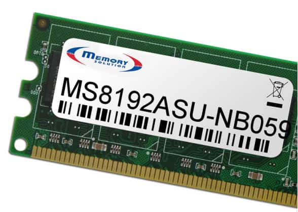 Memory Solution MS8192ASU-NB059 geheugenmodule 8 GB (MS8192ASU-NB059) thumbnail