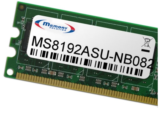 Memory Solution MS8192ASU-NB082 geheugenmodule 8 GB (MS8192ASU-NB082) thumbnail