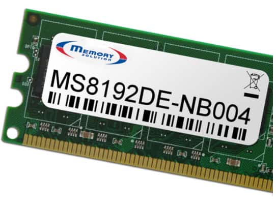 Memory Solution MS8192DE-NB004 geheugenmodule 8 GB (MS8192DE-NB004) thumbnail