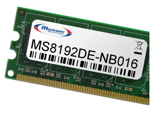 Memory Solution MS8192DE-NB016 geheugenmodule 8 GB (MS8192DE-NB016) thumbnail