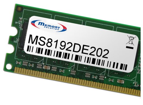 Memory Solution MS8192DE202 geheugenmodule 8 GB (MS8192DE202) thumbnail