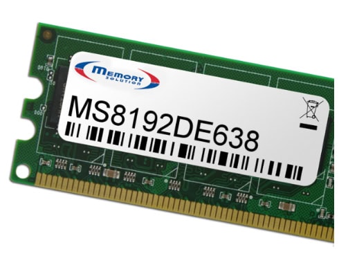 Memory Solution MS8192DE638 geheugenmodule 8 GB (MS8192DE638) thumbnail