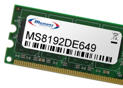 Memory Solution MS8192DE649 geheugenmodule 8 GB (MS8192DE649) thumbnail