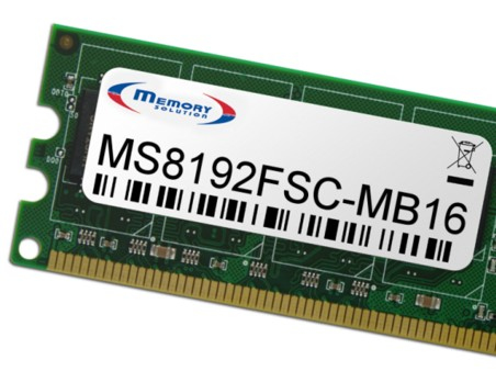 Memory Solution MS8192FSC-MB16 geheugenmodule 8 GB (MS8192FSC-MB16) thumbnail