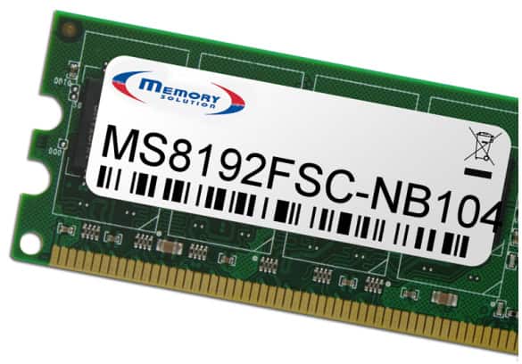 Memory Solution MS8192FSC-NB104 geheugenmodule 8 GB (MS8192FSC-NB104) thumbnail