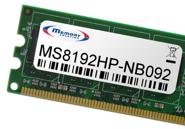 Memory Solution MS8192HP-NB092 geheugenmodule 8 GB (MS8192HP-NB092) thumbnail