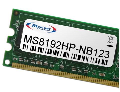 Memory Solution MS8192HP-NB123 geheugenmodule 8 GB (MS8192HP-NB123) thumbnail