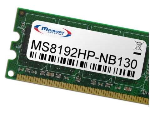 Memory Solution MS8192HP-NB130 geheugenmodule 8 GB (MS8192HP-NB130) thumbnail