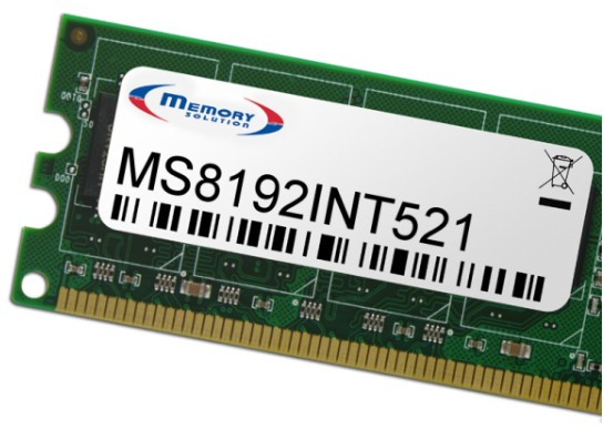 Memory Solution MS8192INT521 geheugenmodule 8 GB 1 x 8 GB (MS8192INT521) thumbnail