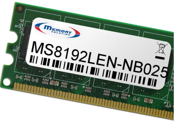 Memory Solution MS8192LEN-NB025 geheugenmodule 8 GB (MS8192LEN-NB025) thumbnail