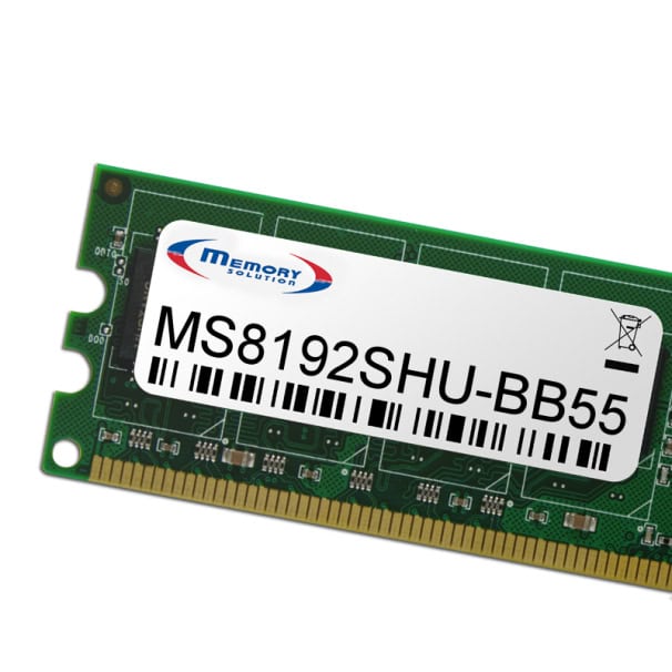 Memory Solution MS8192SHU-BB55 geheugenmodule 8 GB 1 x 8 GB (MS8192SHU-BB55) thumbnail