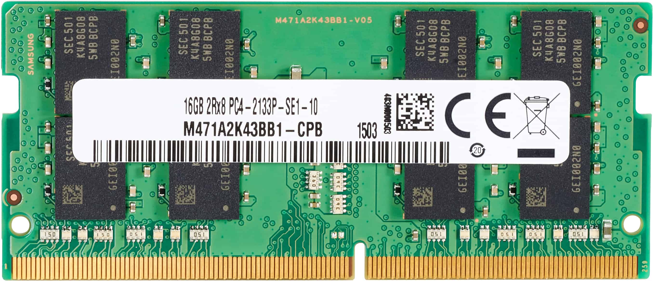 HP 4 GB 2666 MHz DDR4-geheugen (4VN05AA) thumbnail